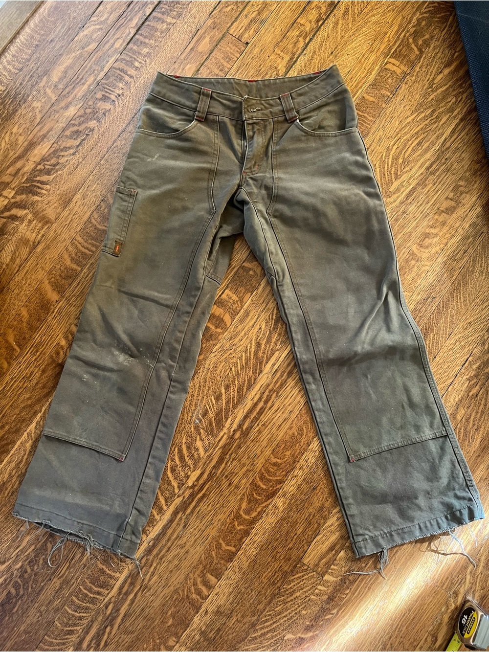 Red ants pants carpenter pants